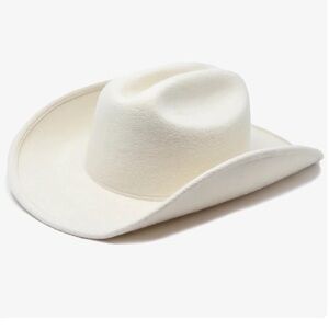 NWOT Wyeth McGraw Cowboy Hat in Cream - One Size